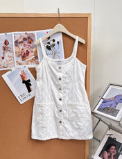 CHANEL 26S DENIM CAMI DRESS 1411