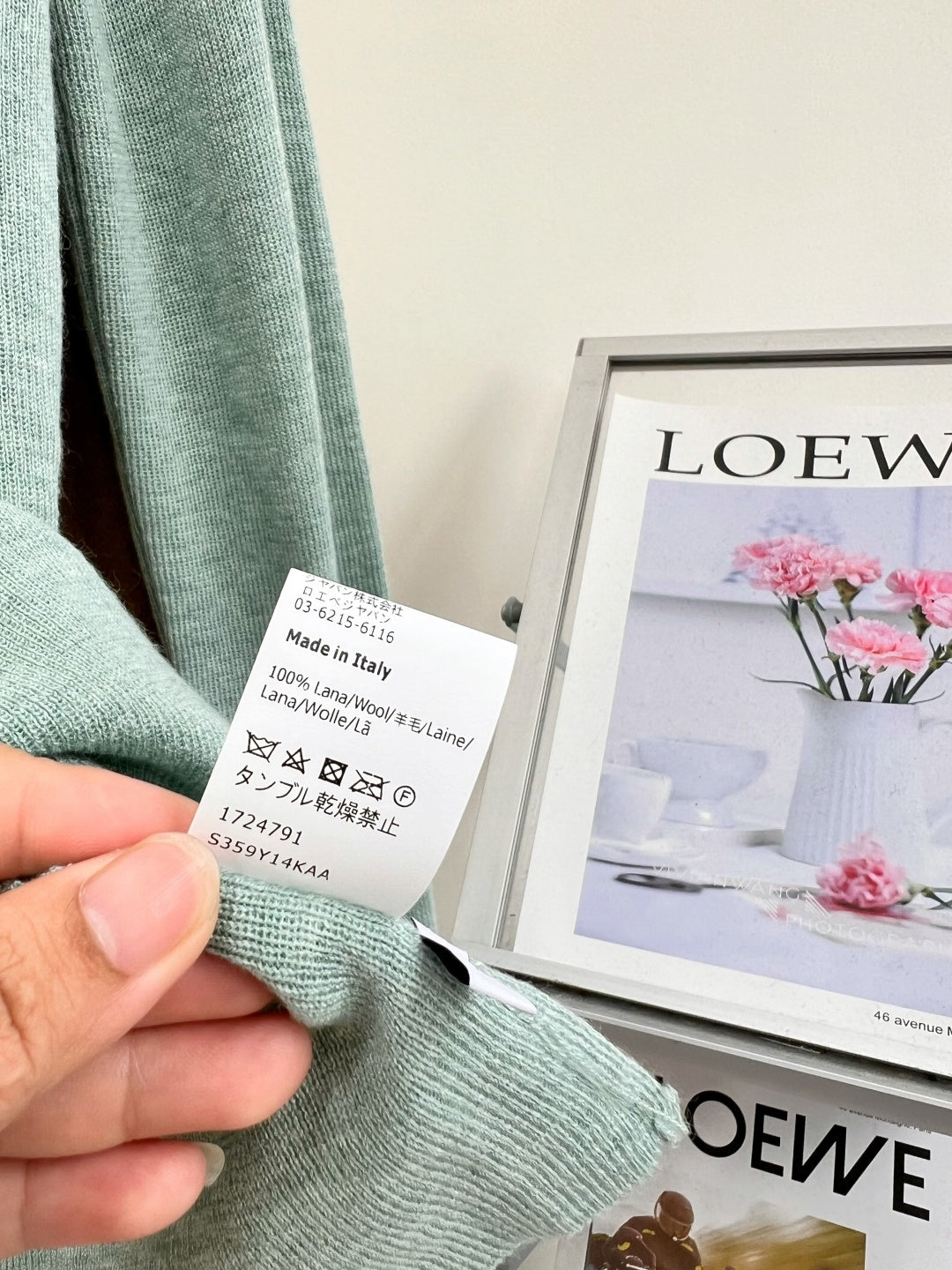 LOEWE 26S LONG-SLEEVE KNIT TOP 670