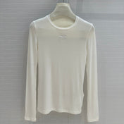 Loewe Long-sleeve T-shirt White Lyocell
