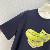 Loewe 25 T-shirt Dark Blue Cotton