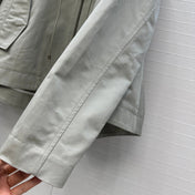 LOEWE HOODED JACKET WITH EMBROIDERED LOGO 276080