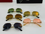 SIGNATURE C DE AVIATOR FRAME SUNGLASSES CT0355S IN METAL