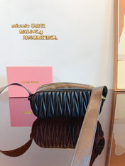 ARCADIE 27 IN BLACK NAPPA LEATHER