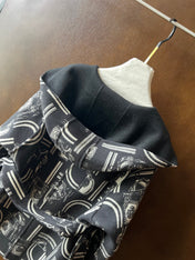HERMES 25S REVERSIBLE LONG HOODED COAT 047