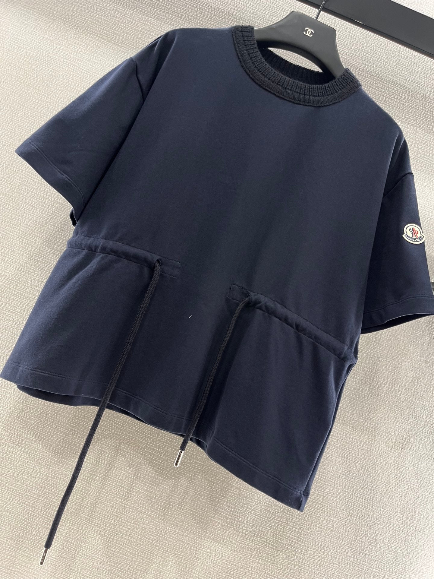 MONCLER 25S DRAWSTRING T-SHIRT 286850