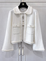 CC 25P Cardigan White Tweed 226821