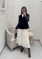 DIOR 25S VELVET BLAZER 677