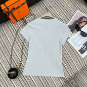 HERMES 26S SHORT SLEEVED CREW NECK T-SHIRT 494