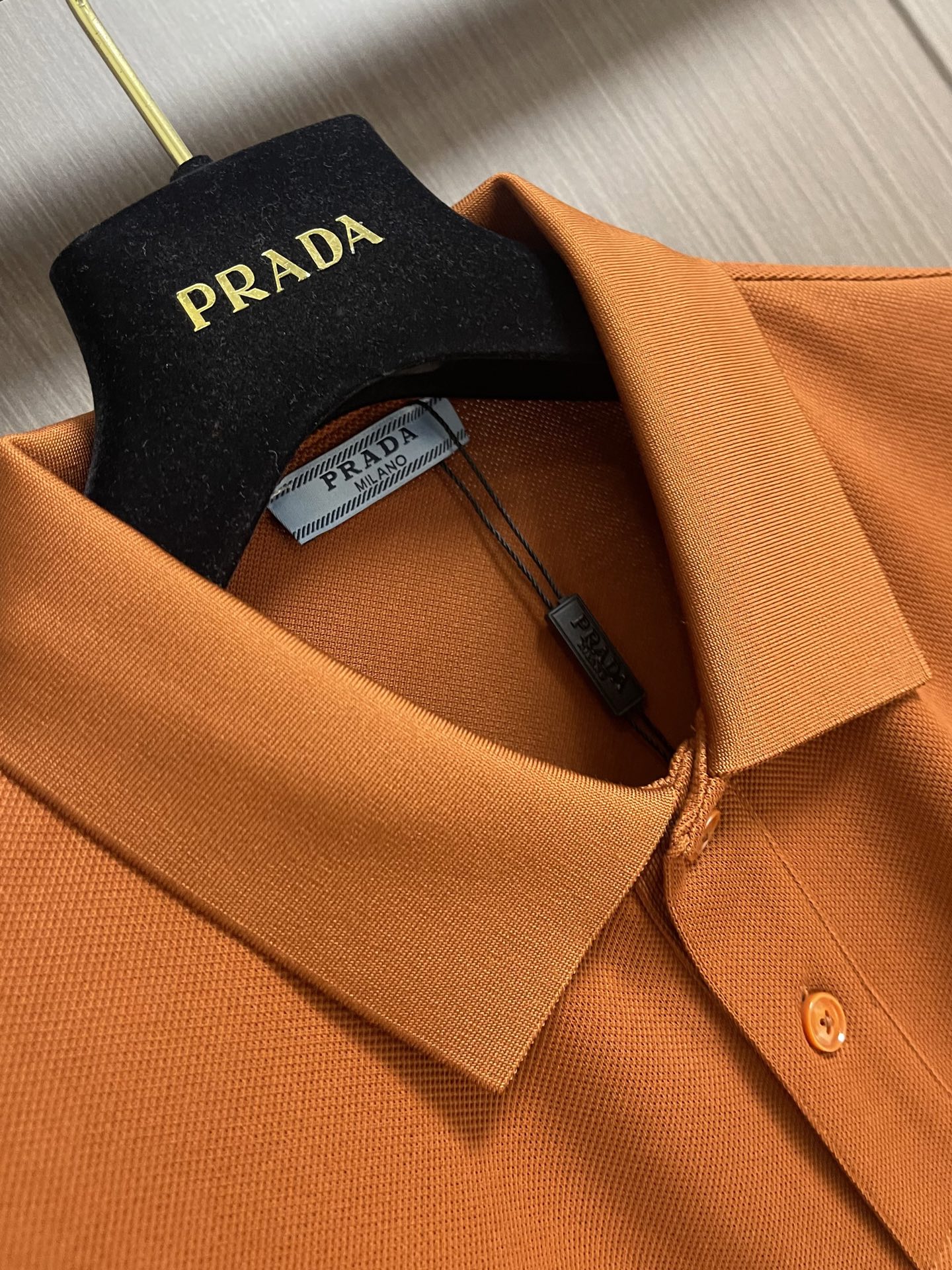 PRADA 26S SHORT-SLEEVE POLO SHIRT STYLE 930
