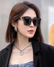 SQUARE SUNGLASSES L1765 IN ACETATE