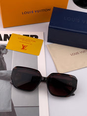 SQUARE SUNGLASSES L8551 IN ACETATE