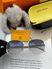 SIGNATURE ROUND SUNGLASSES L8638 IN METAL