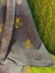 GUCCI 25S SCARF 200 IN CASHMERE SILK 692966