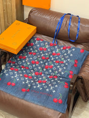 LV SCARF 140 CM IN CASHMERE 721492
