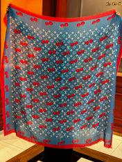 LV SCARF 140 CM IN CASHMERE 721494