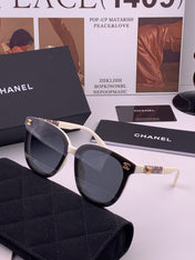 CHANEL 26S ROUND SQUARE FRAME SUNGLASSES IN ACETATE 408297