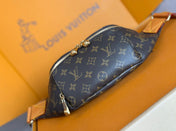 RUSH BUMBAG 30 IN BROWN MONOGRAM DUST CANVAS