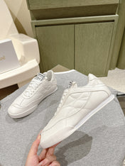 CHLOÉ 26S SNEAKERS IN WHITE CALFSKIN