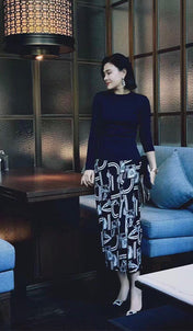 HERMES 25S SLIT MIDI SKIRT 337