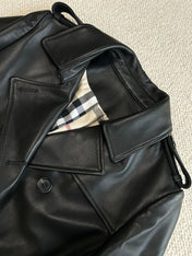 BURBERRY 25S LEATHER JACKET 244