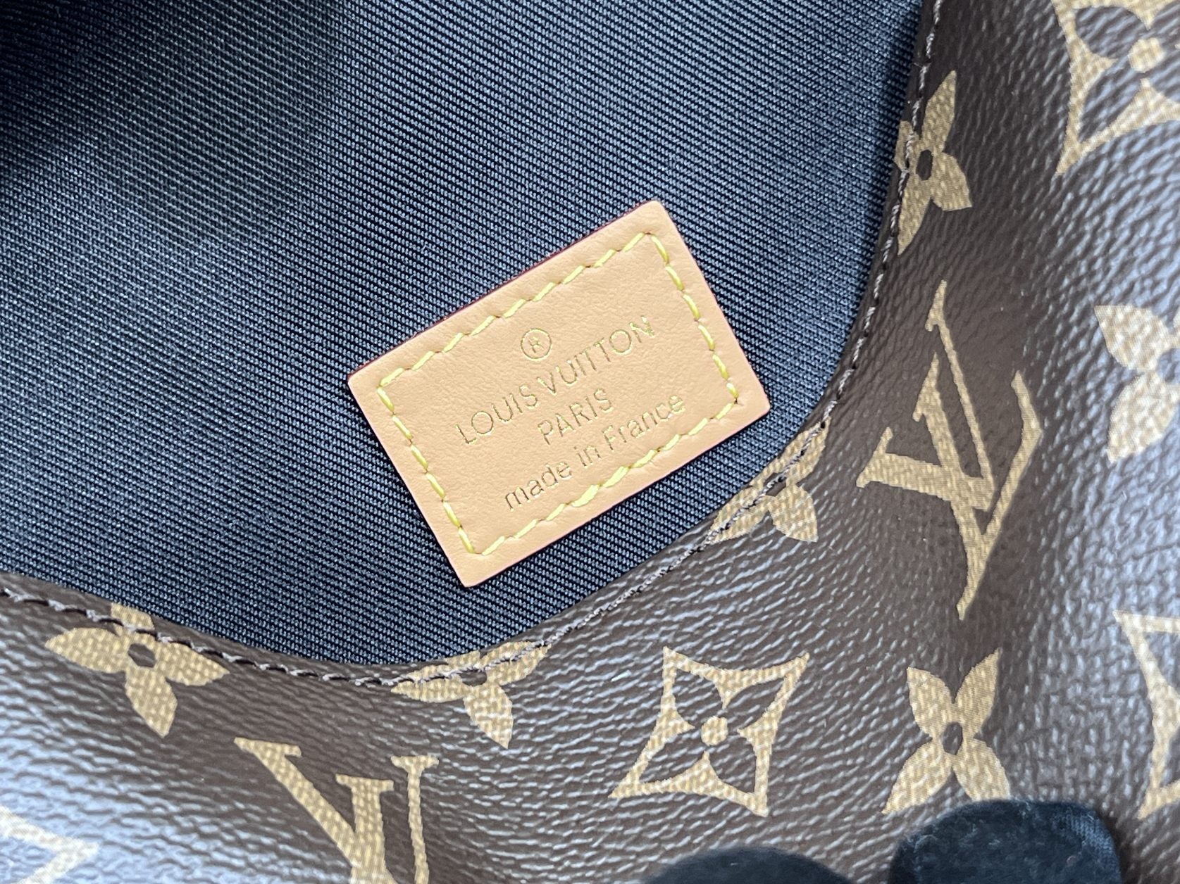 NANO DIANE 19 IN BROWN MONOGRAM CANVAS AND LEATHER TRIM