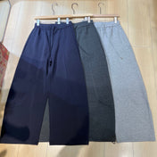 LORO PIANA 26S BARREL LEG WIDE PANTS 853
