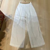LORO PIANA 26S LINEN PANTS 831