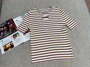 Chanel T- Shirt Pink Yellow mix Black Tencel 232702