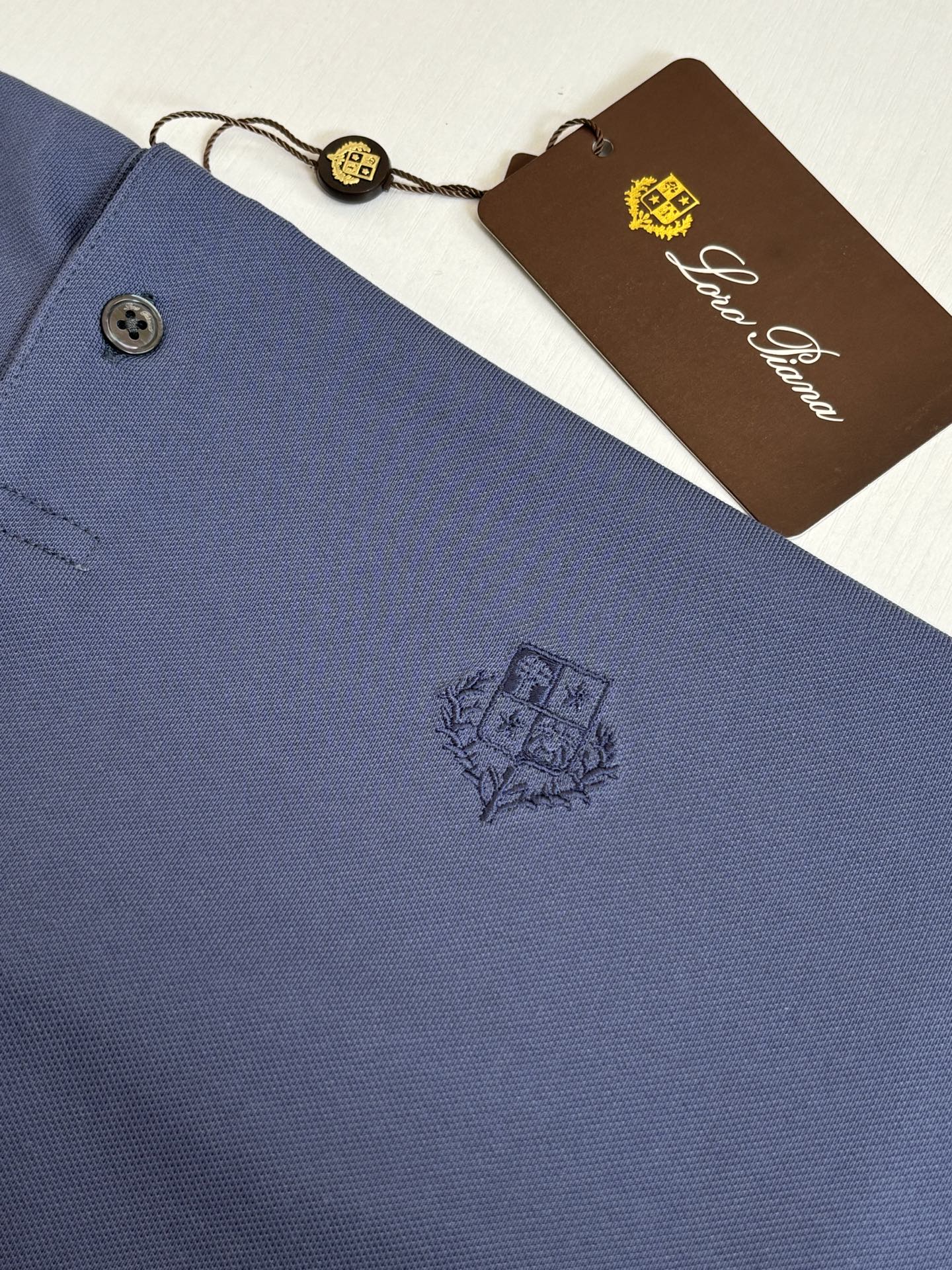 LORO PIANA 26S SHORT SLEEVE POLO SHIRT 727