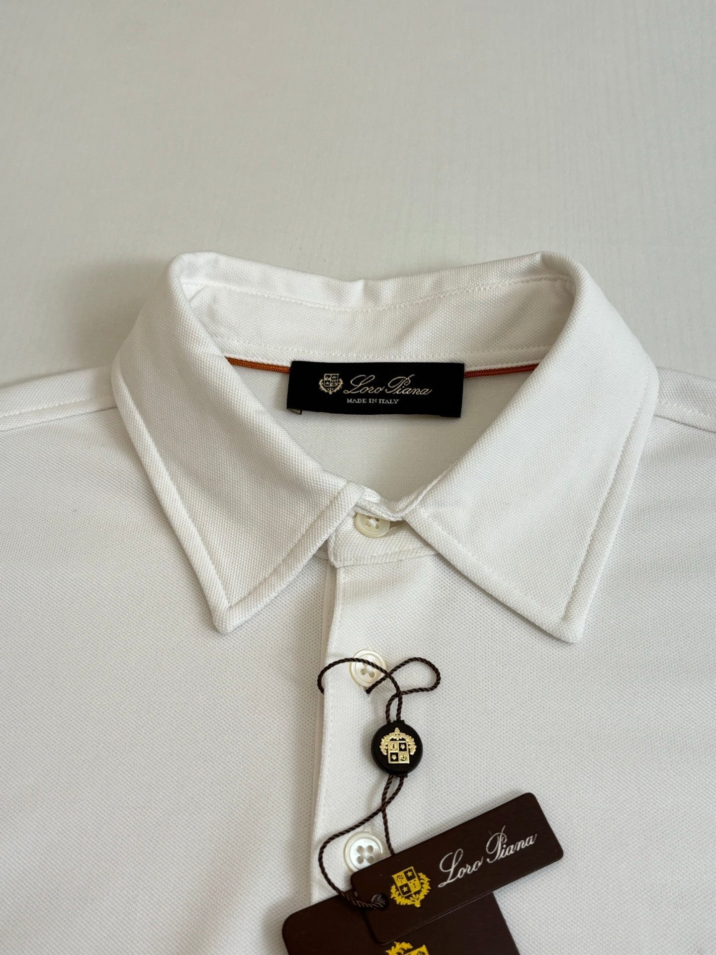 LORO PIANA 26S SHORT SLEEVE POLO SHIRT 724