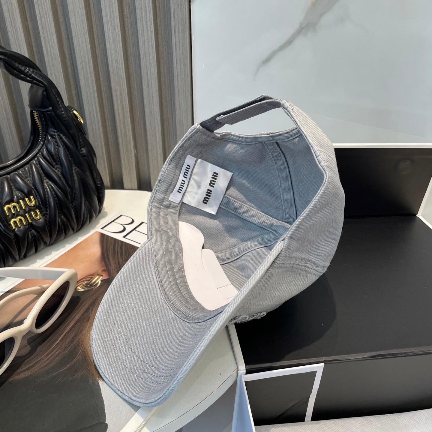 MIUMIU BASEBALL CAP STYLE 36