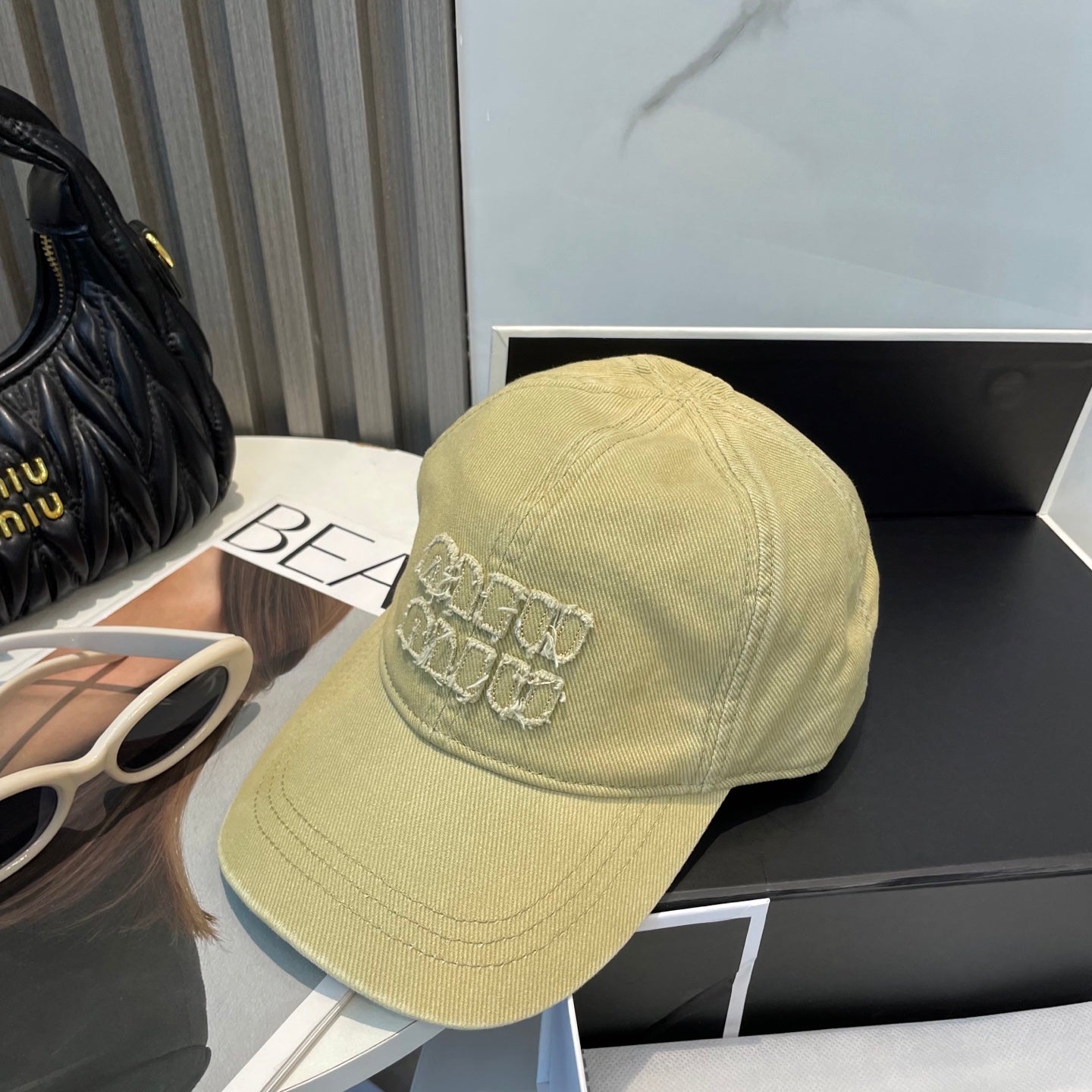 MIUMIU BASEBALL CAP STYLE 35