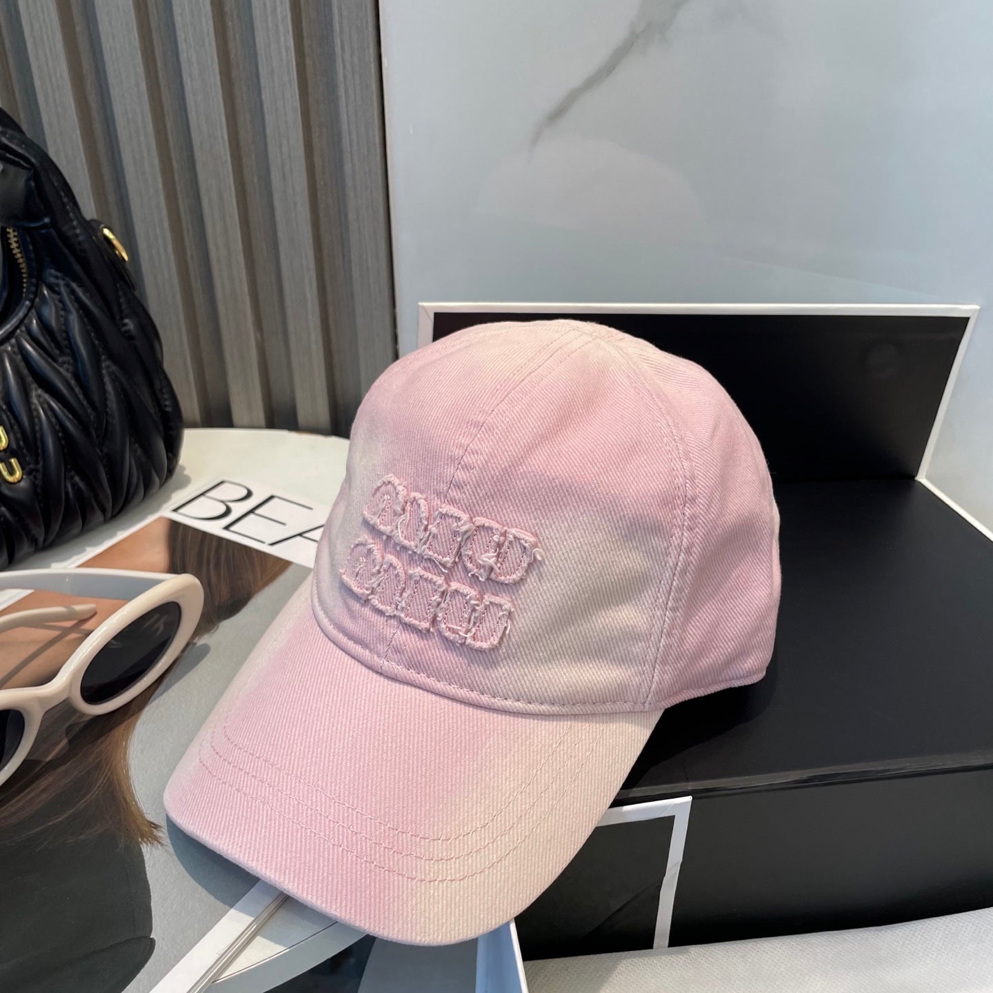 MIUMIU BASEBALL CAP STYLE 34