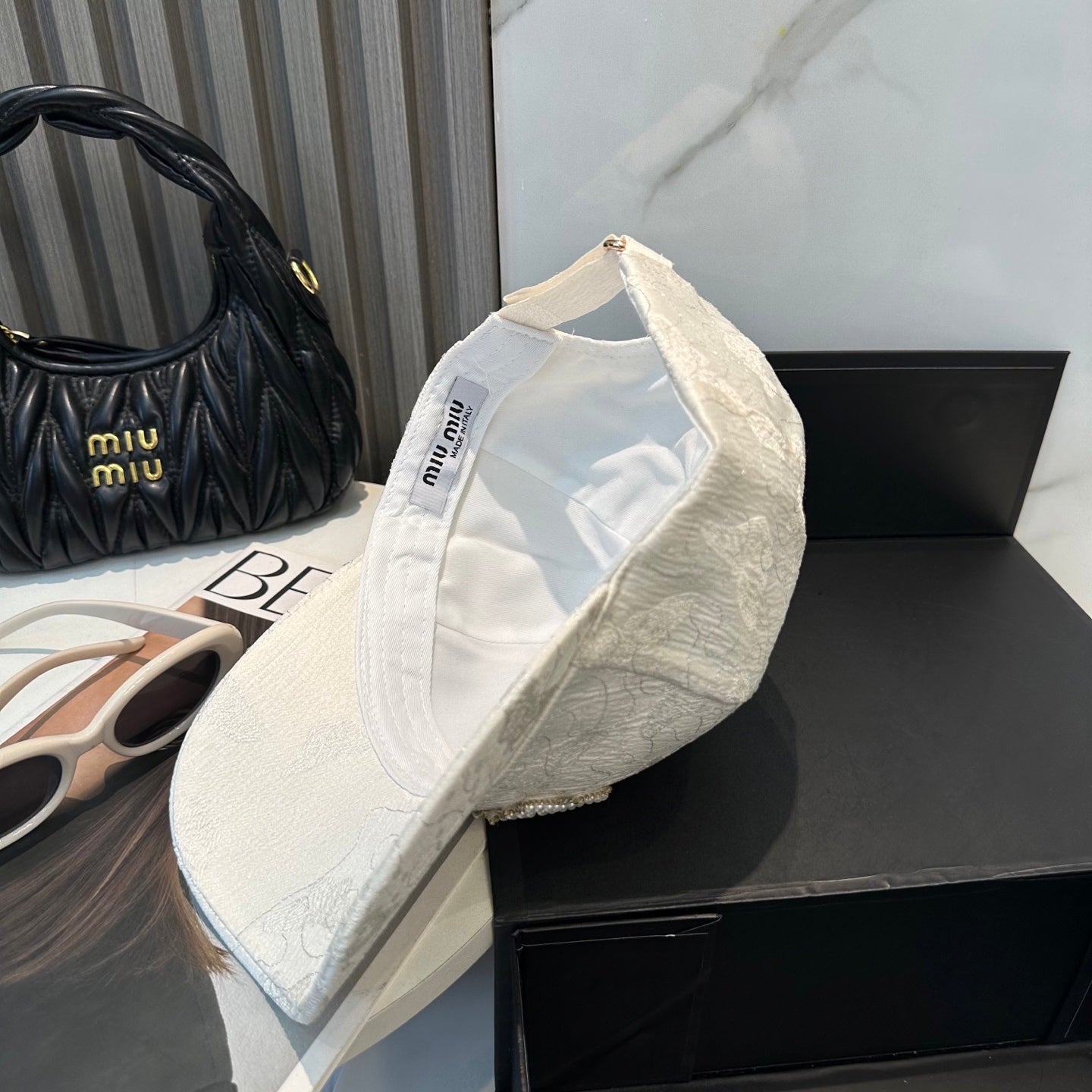 MIUMIU BASEBALL CAP STYLE 32