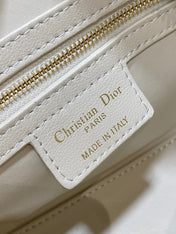 GROOVE 20 BAG IN WHITE CREAM LAMBSKIN