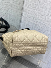 ALWAYS MINI 28 BAG IN IVORY TAN MACROCANNAGE CALFSKIN