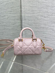 GROOVE MINI 17 BAG IN LIGHT PINK LAMBSKIN