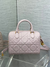 GROOVE 25 BAG IN LIGHT PINK LAMBSKIN