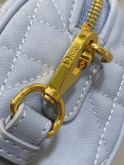 GROOVE MINI 17 BAG IN LIGHT BLUE LAMBSKIN