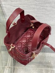ALWAYS MINI 23 BAG IN BURGUNDY RED MACROCANNAGE CALFSKIN