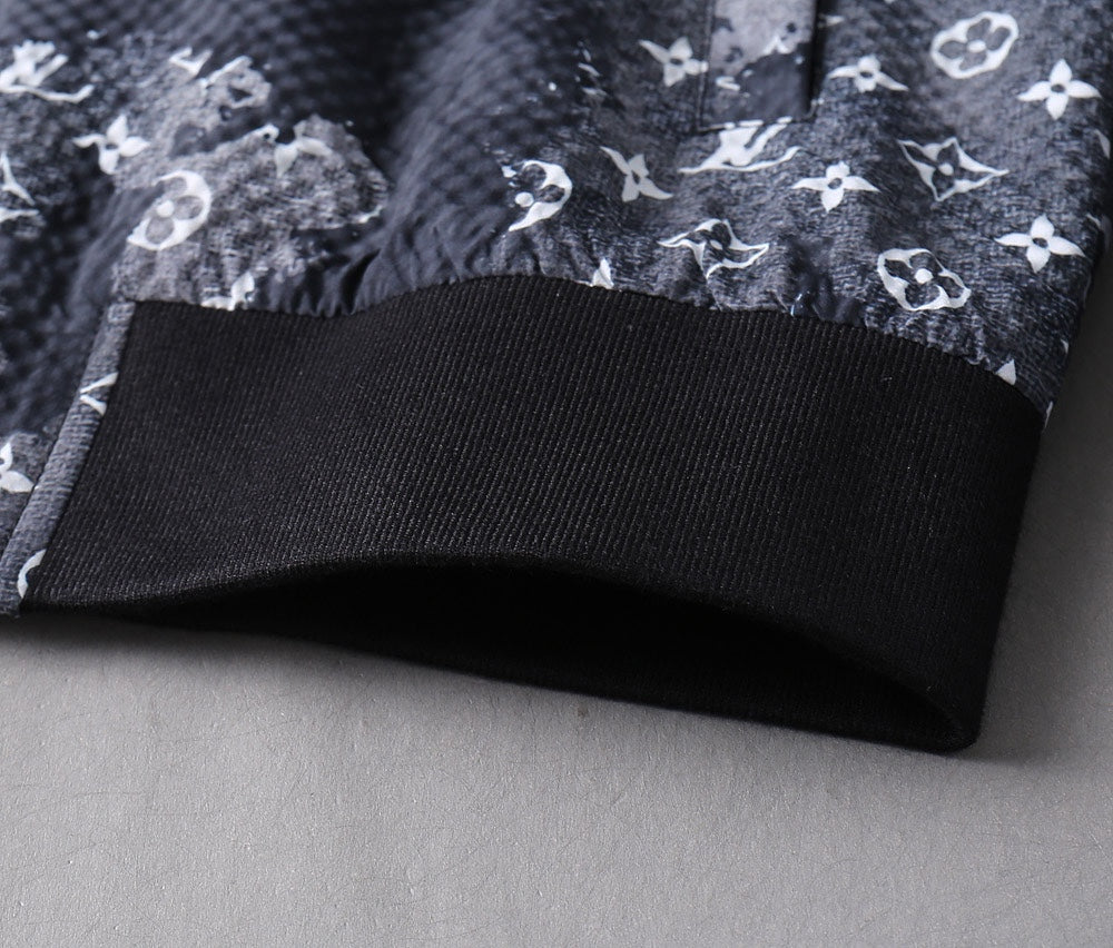 LV NAVY BLUE MONOGRAM AND DAMIER JACKET 239042