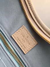 CARRYALL PM 29 BAG IN BEIGE MIX BLUE MONOGRAM EMPREINTE LEATHER
