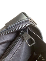 LV 25S SOFT TRUNK BAG 22 IN MONOGRAM ECLIPSE CANVAS AND CALFSKIN