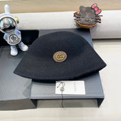 BLACK BUCKET HAT 411347