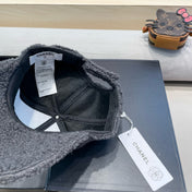 BASEBALL HAT IN MOUSE GRAY LAMB FUR 424254
