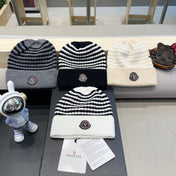 BEANIE HAT IN STELL BISQUE BEIGE MIX WHITE CASHMERE 436731