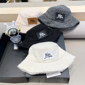 BUCKET HAT IN BLACK WOOL 436744
