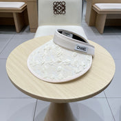 CC HALF HEAD WIDE BRIMMED SUN HAT IVORY 672688