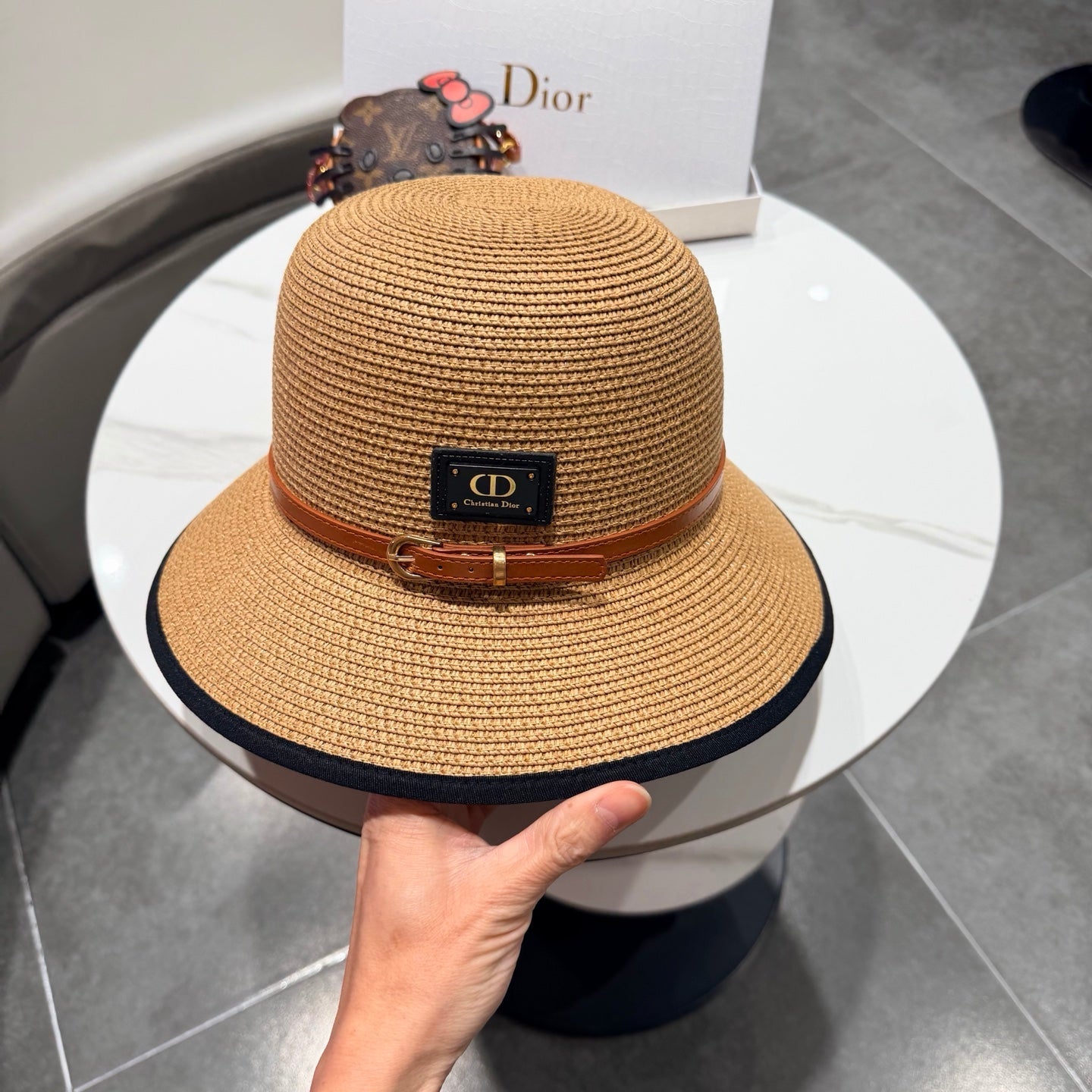 DIOR 26S SMALL-BRIM HAT STYLE 9