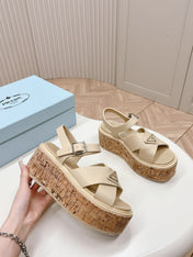 Pra High Heel 80 Sandal Beige